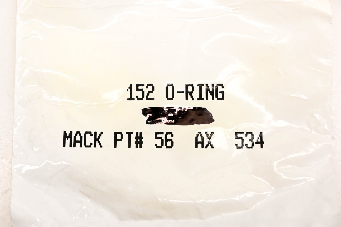 Mack 56AX534 O-Ring NOS