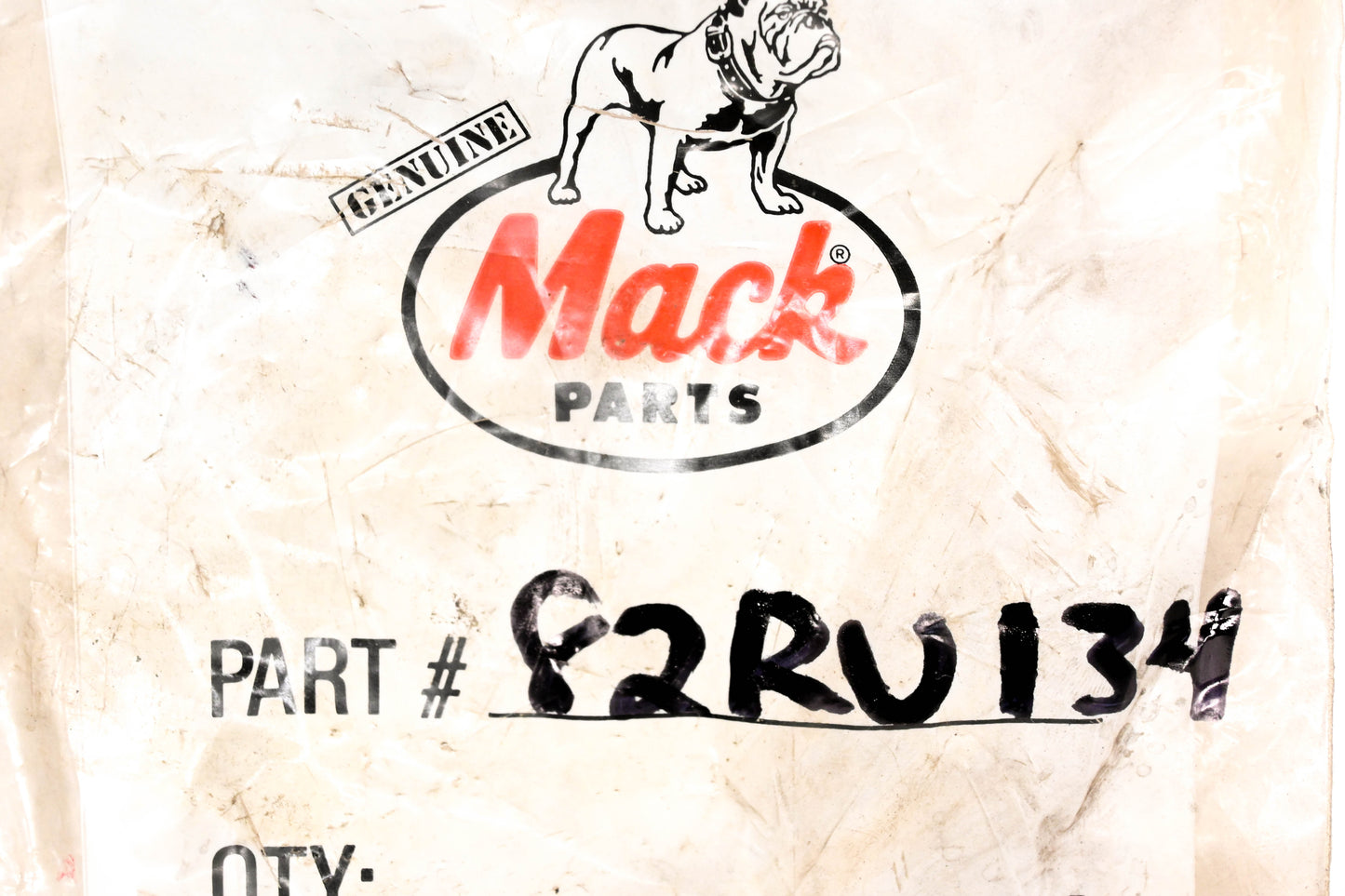 Mack 82RU134 Cover Plate NOS
