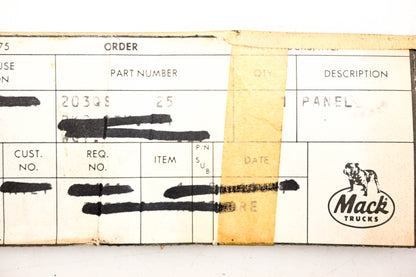 Mack 203QS25 Panel NOS