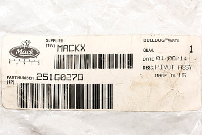 Mack 25160278 Pivot Kit NOS