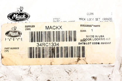 Mack 34RC1334 Door Locking Kit NOS