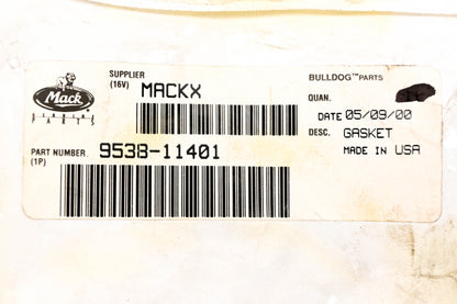 Mack 9538-11401 Gasket NOS