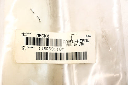 Mack 116QS3118M Headlight Panel NOS