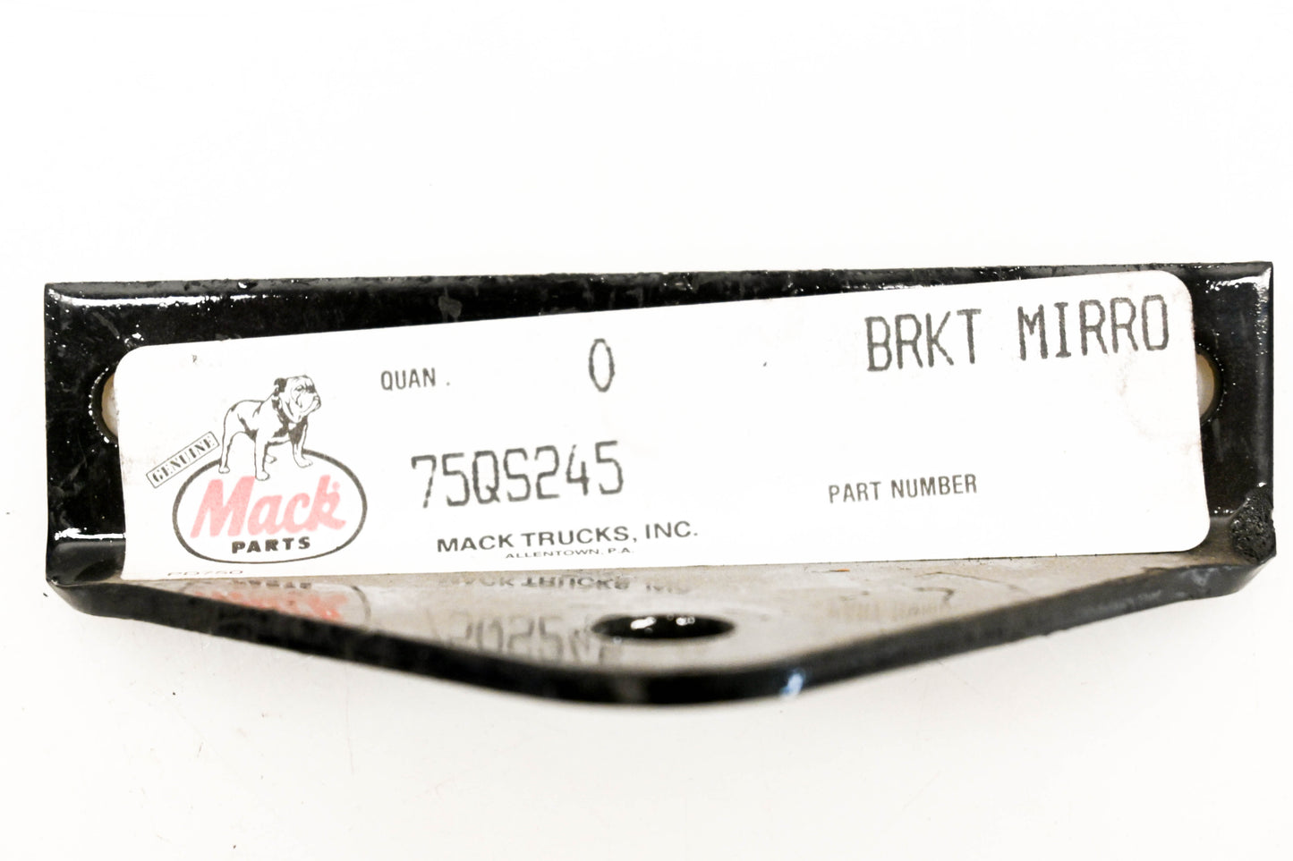 Mack 75QS245 Mirror Bracket NOS