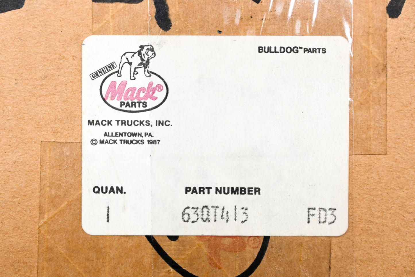 Mack 63QT413 Motor Assembly NOS