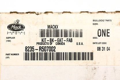 Mack 8235-R507002 Meritor Brake Spring Kit NOS