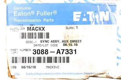 Mack 3088-A7331, 4305103, 4304397 Eaton Fuller Auxiliary Direct Sync Assembly NOS