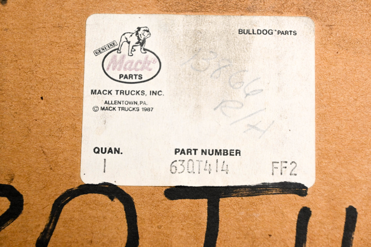 Mack 63QT414 Motor Assembly