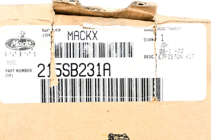 Mack 215SB231A Piston Kit NOS