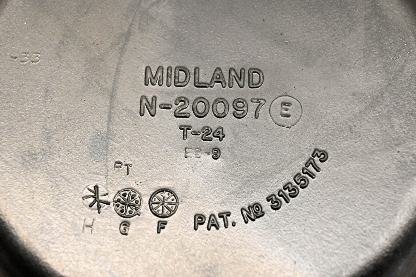 Midland-Grau N-20097-E, N-20097 T-24 Air Brake Diaphragm NOS