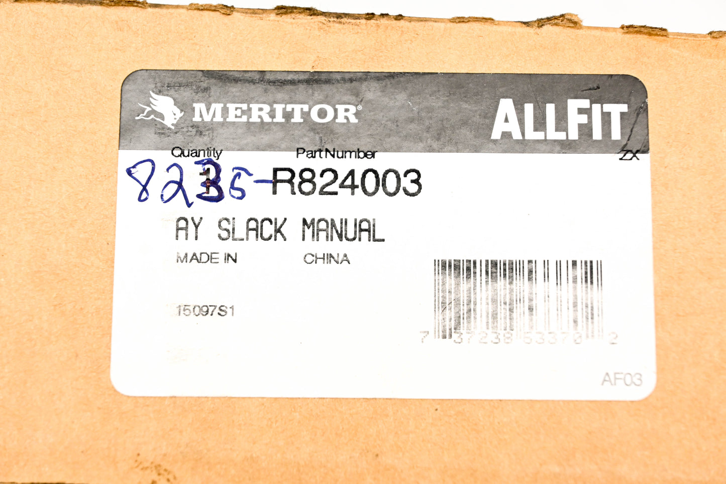 Meritor 8235-R824003, R824003 Slack Adjuster NOS