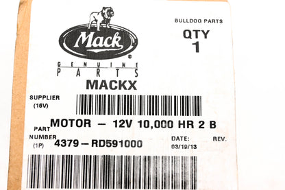 Mack 4379-RD591000 Red Dot Heater Motor NOS