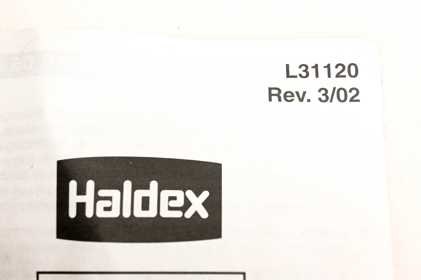 Haldex L31120, 5396-DQ6032 Air Plus Repair Kit NOS