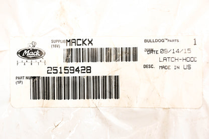 Mack 25159428 Hood Latch NOS