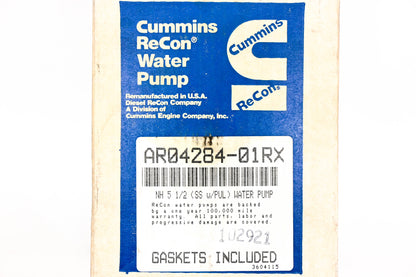 Mack AR04284-01RX Cummins ReCon Water Pump