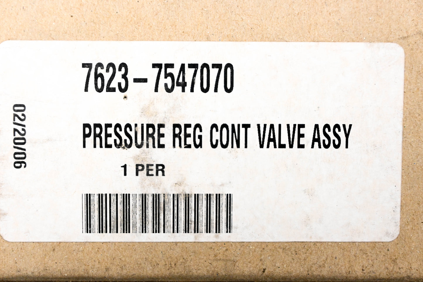 Mack 7623-7547070 Air Pressure Regulator Control Valve NOS