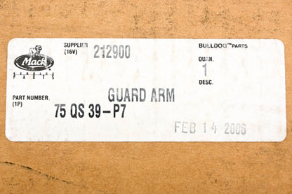 Mack 75QS39P7 Mirror Bracket Guard Arm NOS