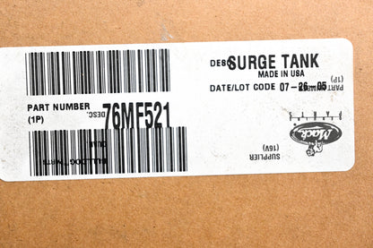 Mack 76MF521 Surge Tank Reservoir NOS