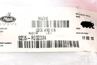 Mack 8235-R002304 Meritor Lock Washer NOS