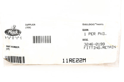 Mack 11RE22M Fitting Retainer NOS