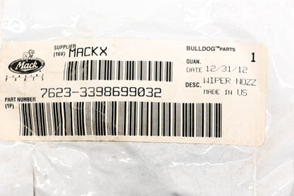 Mack 7623-3398699032 Wiper Nozzle NOS