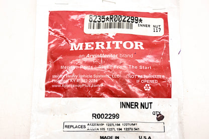 Mack 8235-R002299 Meritor Inner Nut NOS