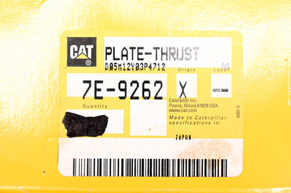 Caterpillar 7E-9262, 7E9262 Thrust Washer NOS