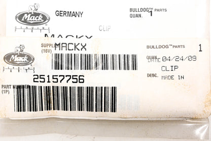 Mack 25157756 Clip NOS
