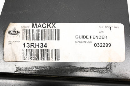 Mack 13RH34 Fender Guide NOS
