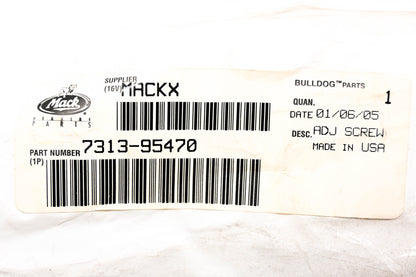 Mack 7313-95470 Adjusting Screw Assembly NOS