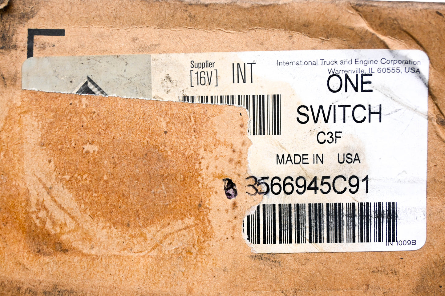 International 3566945C91 Navistar Turn Signal Switch NOS