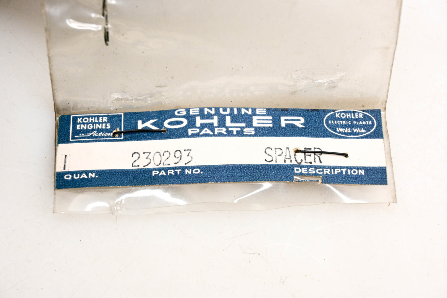 Kohler 230293 Spacer NOS