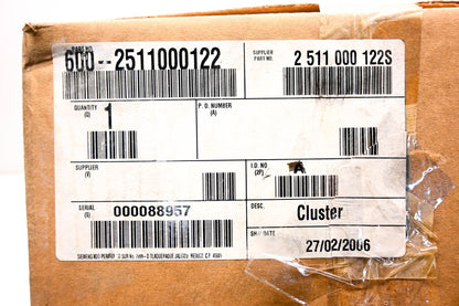 Mack 600-2511000122S Siemens Instrument Dash Panel Cluster NOS