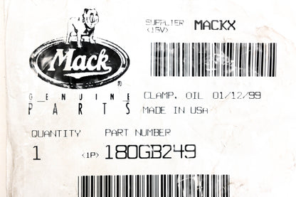 Mack 180GB249 Clamp NOS