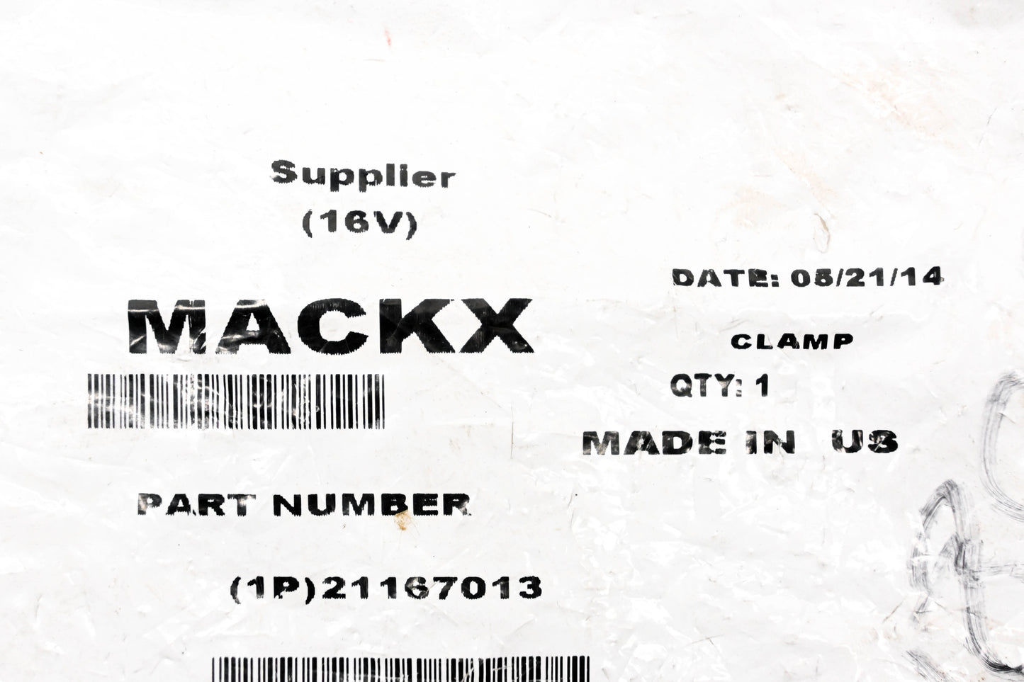 Mack 21167013 Exhaust Clamp NOS