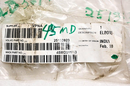 Mack 45MD361M3, 25133923 VPNA Hose NOS
