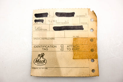 Mack 52MD41 Ejector NOS