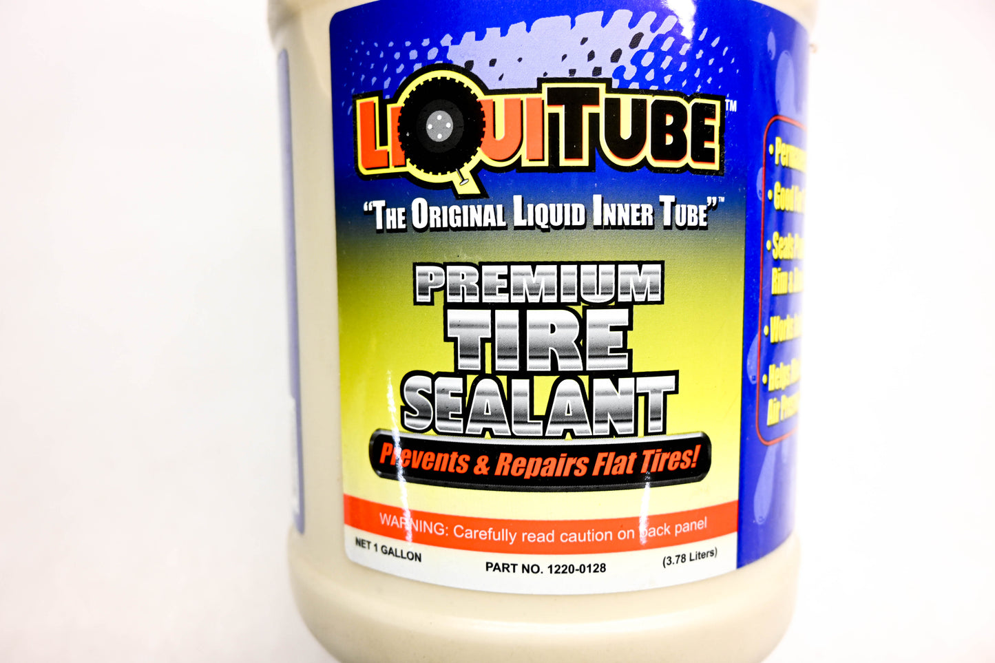 Liquitube 1220-0128 Tire Sealant & Pump NOS