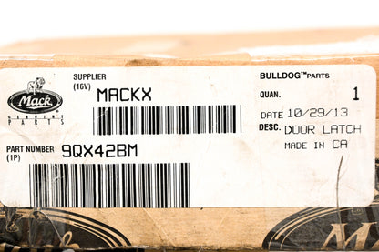 Mack 9QX42BM Door Latch NOS