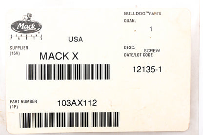Mack 103AX112 Screw NOS