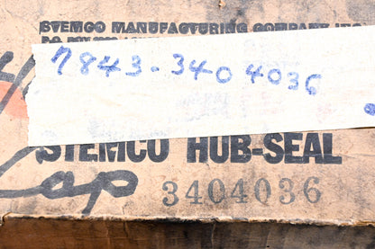 Mack 7843-3404036, 340-4036 Stemco Hub Cap Kit NOS