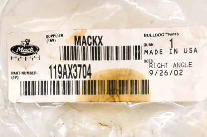 Mack 119AX3704, 119AX-3704 Right Angle Speedometer Adapter NOS