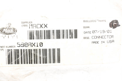 Mack 598AX10 Connector NOS