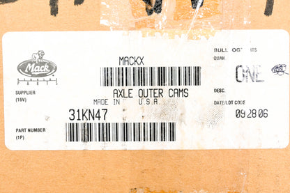 Mack 31KN47, 25133470 Outer Cam NOS