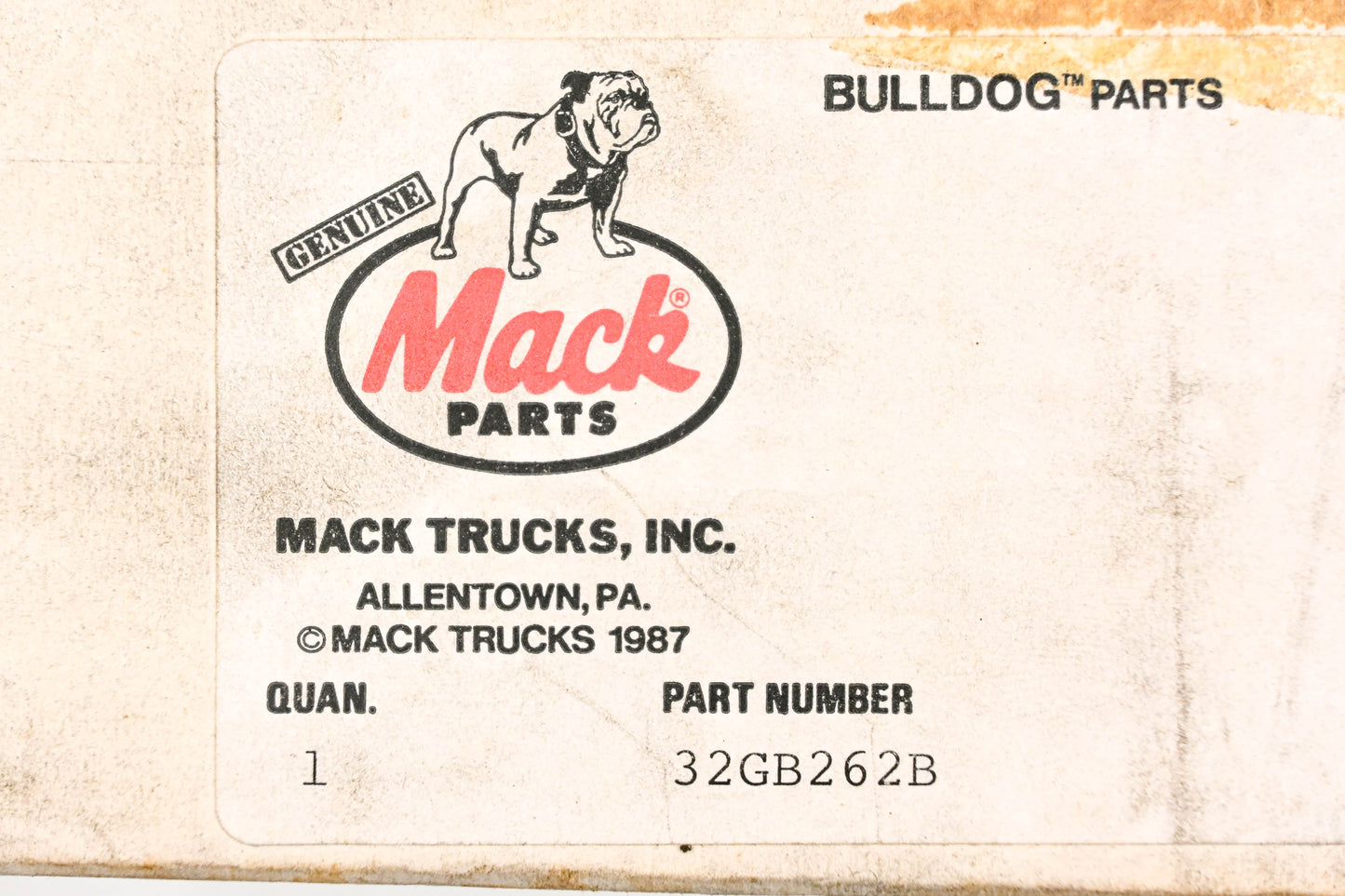 Mack 32GB262B Adapter NOS