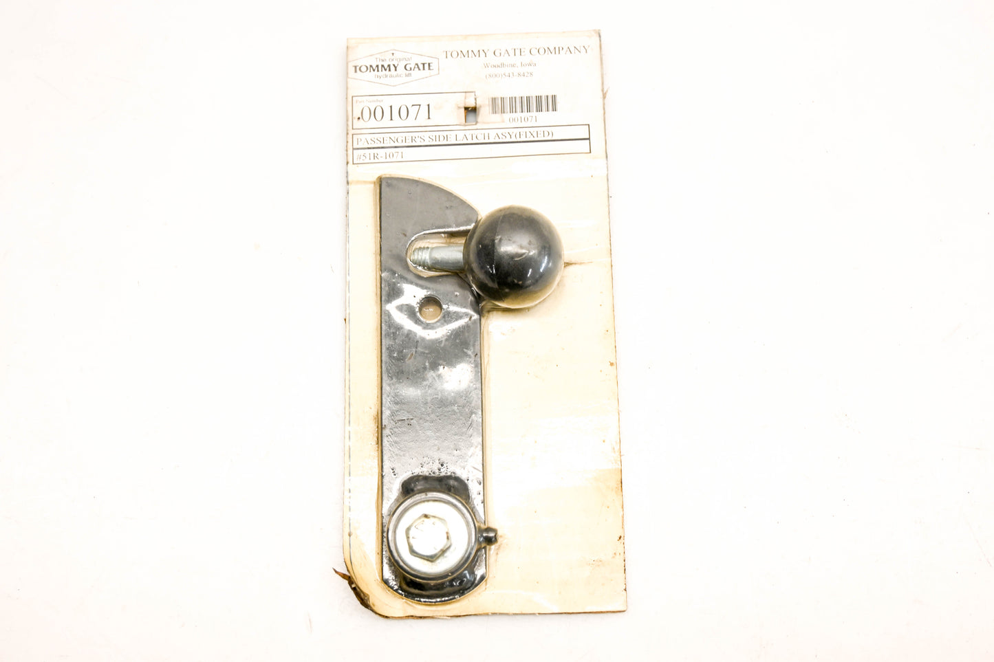 Tommy Gate Company 001071 Passenger Side Fixed Latch Assembly NOS