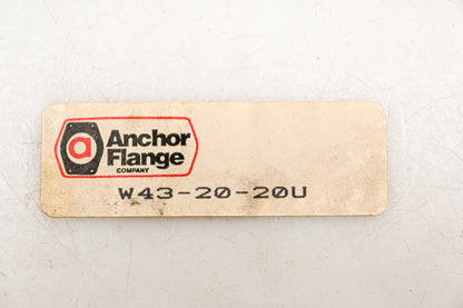 Anchor Flange W43-20-20U Flange Mount Kit NOS