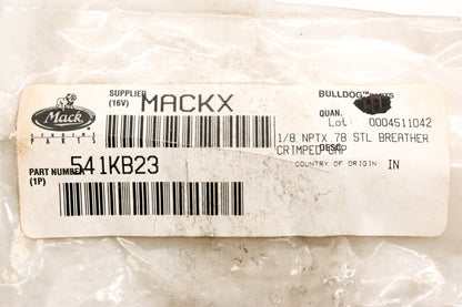 Mack 541KB23 Breather NOS