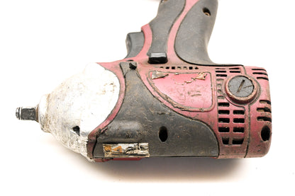 Matco TSU027076 3/8" Red 18v Impact Driver Gun For Parts Only
