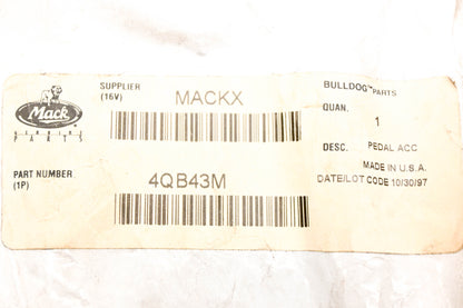 Mack 4QB43M Pedal NOS